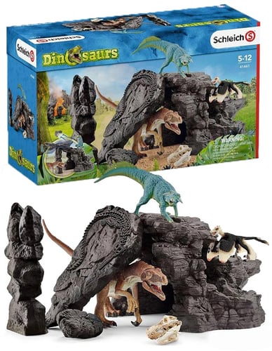 Schleich - Dinosaurussæt med hule (41461) - picture