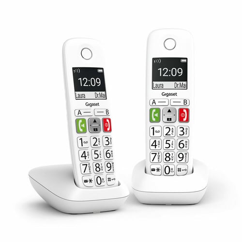 "Fastnettelefon Gigaset E290 Duo Hvid  "_1