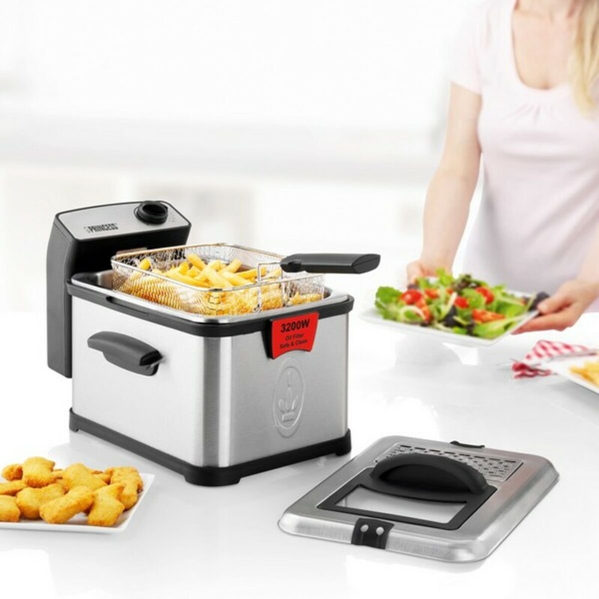 Deep-fat Fryer Princess Superior 183001 3 L 3200W_7