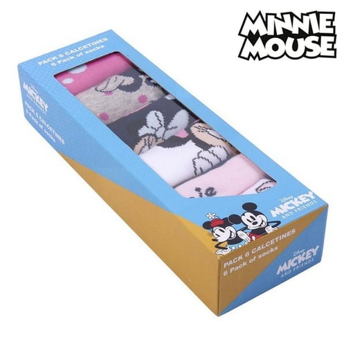 Sokker Minnie Mouse (5 par) Multifarvet_4