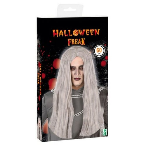 Peruk till Halloween Grå 117697_6