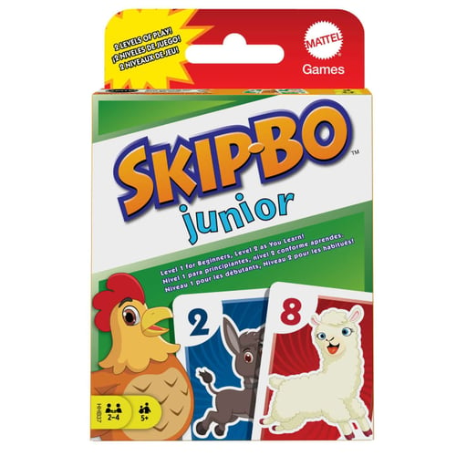 Mattel Games - Skip-Bo Junior (HHB37) - picture