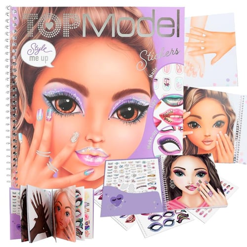 TOPModel - Dress me up Face Stickerbog BEAUTY GIRL_0