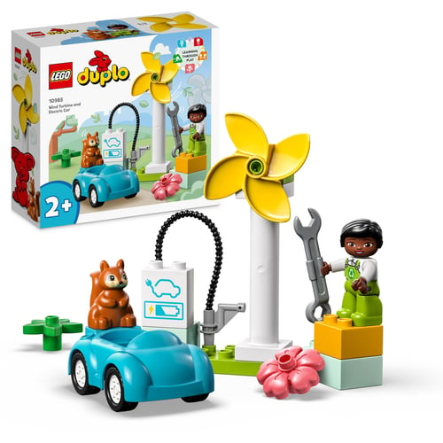 LEGO Duplo - Vindkraftverk och elbil (10985) - picture