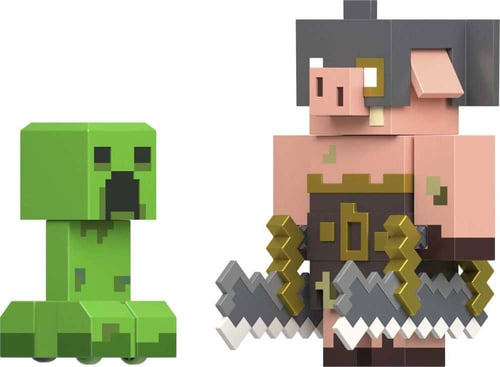 Minecraft - Legends Creeper vs Piglin Bruiser_0