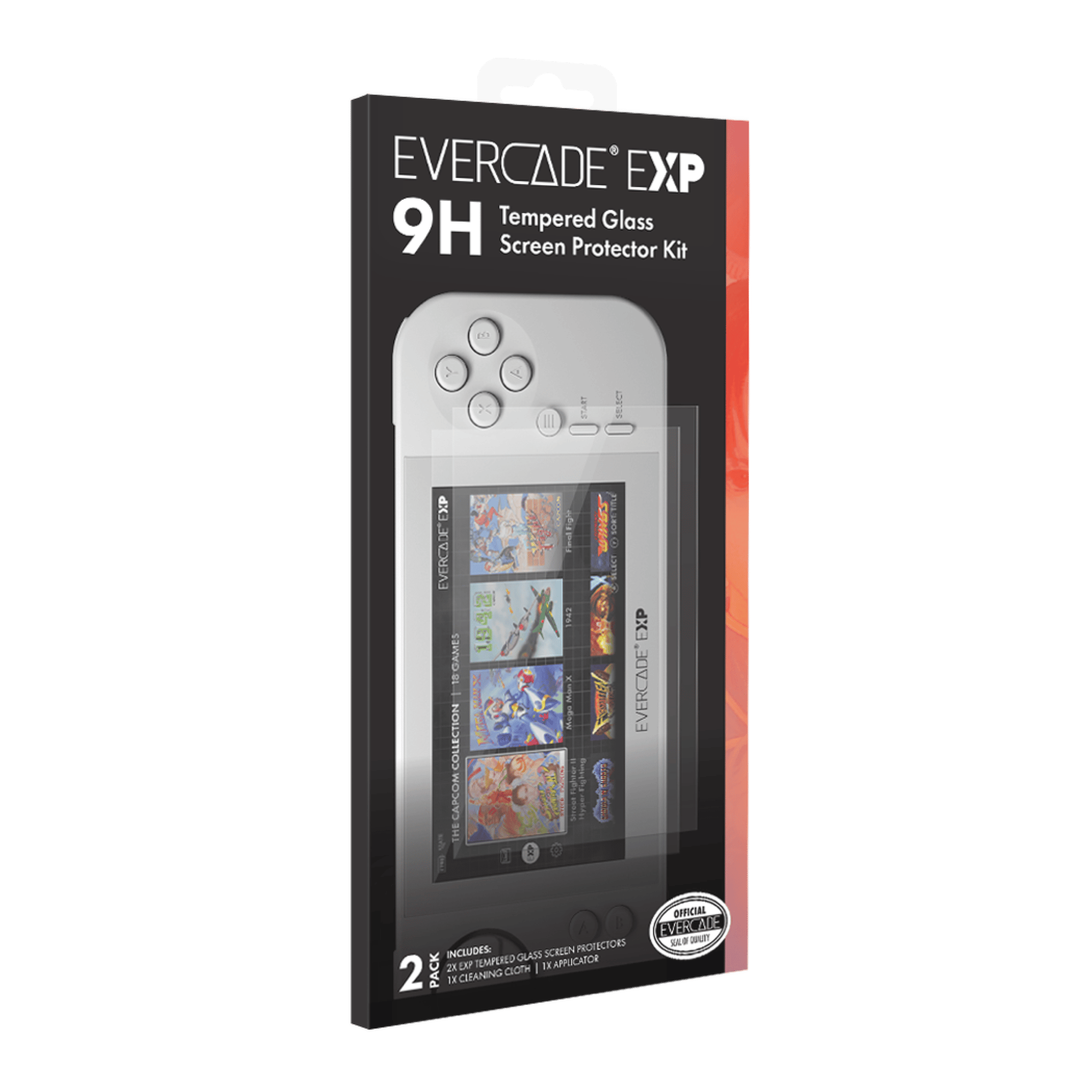 Evercade EXP Tempered Glass Screen Protector_0