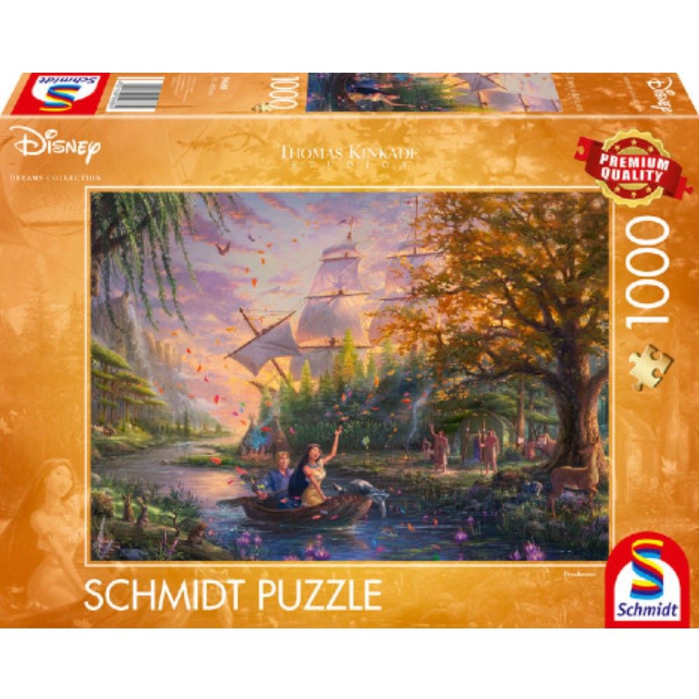Schmidt - Thomas Kinkade: Disney - Pocahontas (1000 pieces) (SCH6880)_0