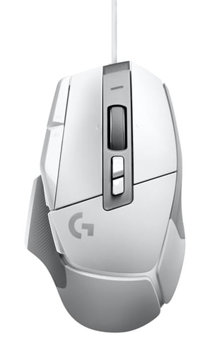 Logitech G502 X Gaming Mus - Hvit | Pluus.no