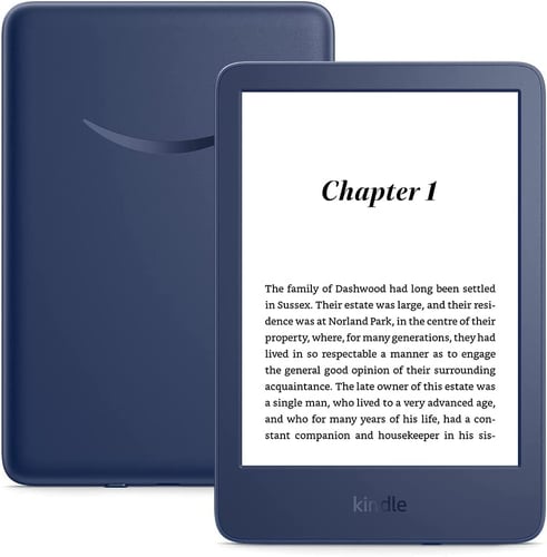 Amazon - Kindle (2022-udgivelse) 6 High-Res Denim, med annoncer - picture