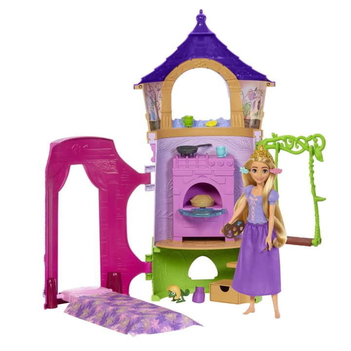 Disney Princess - Rapunzel's Tower Playset (HLW30)_0