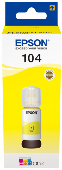 Epson - T104 Yellow EcoTank Bottle_0