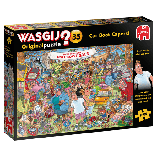 Wasgij - Original - #35 Bilstövelskaper! (1000 bitar)_0