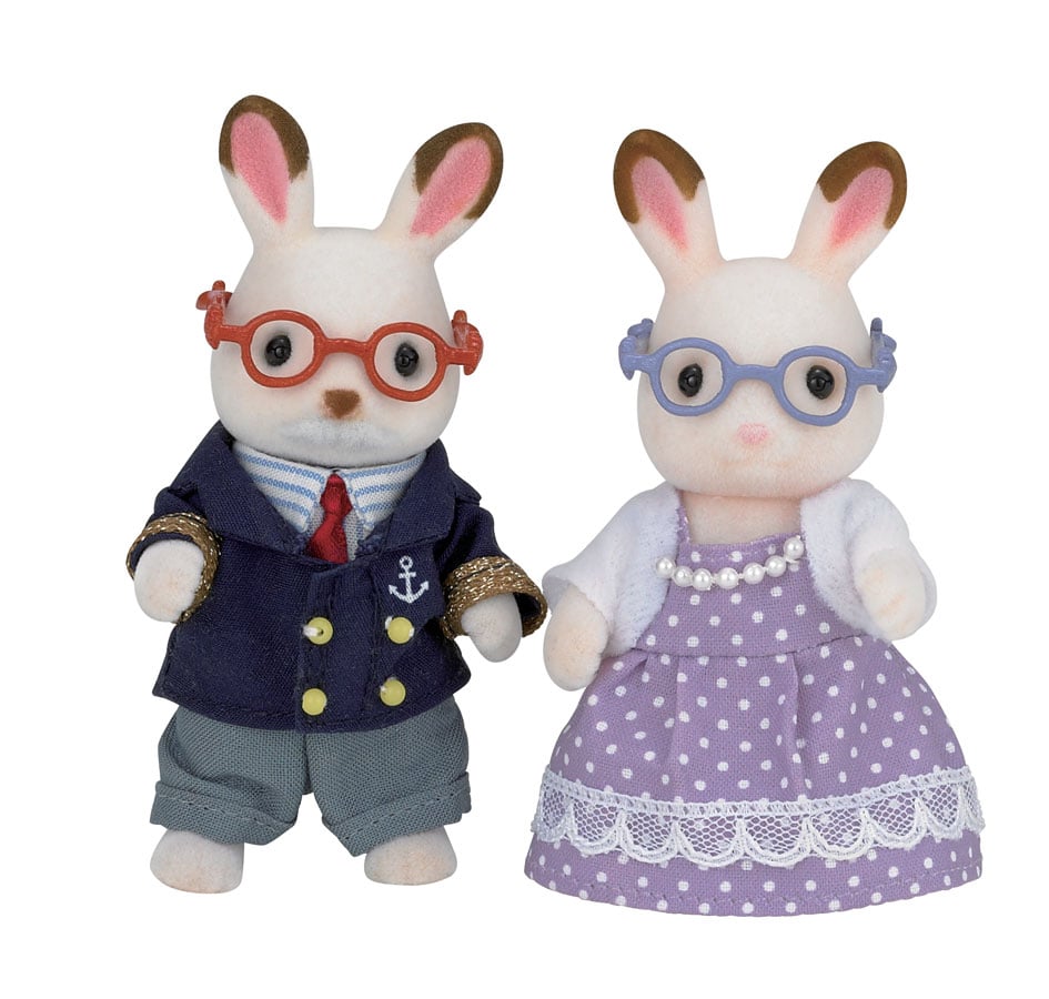 Sylvanian Families - Chocolate Rabbit Grandparents (5190)_0