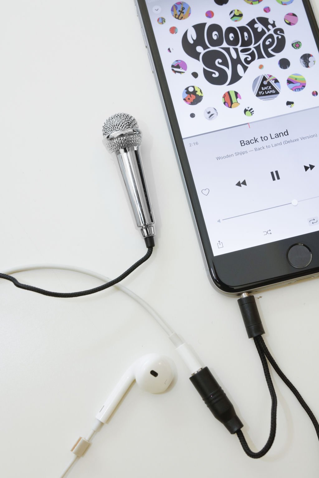 Mini Karaoke Microphone - Silver (US133-EU)_0