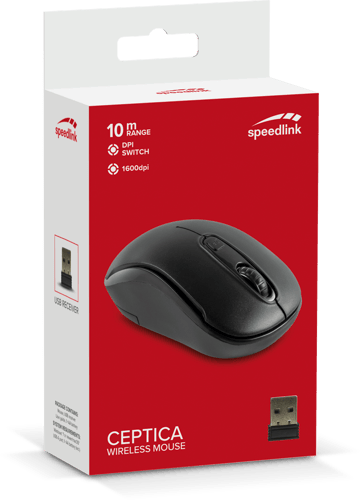 Speedlink - CEPTICA Mouse - Wireless, black - picture