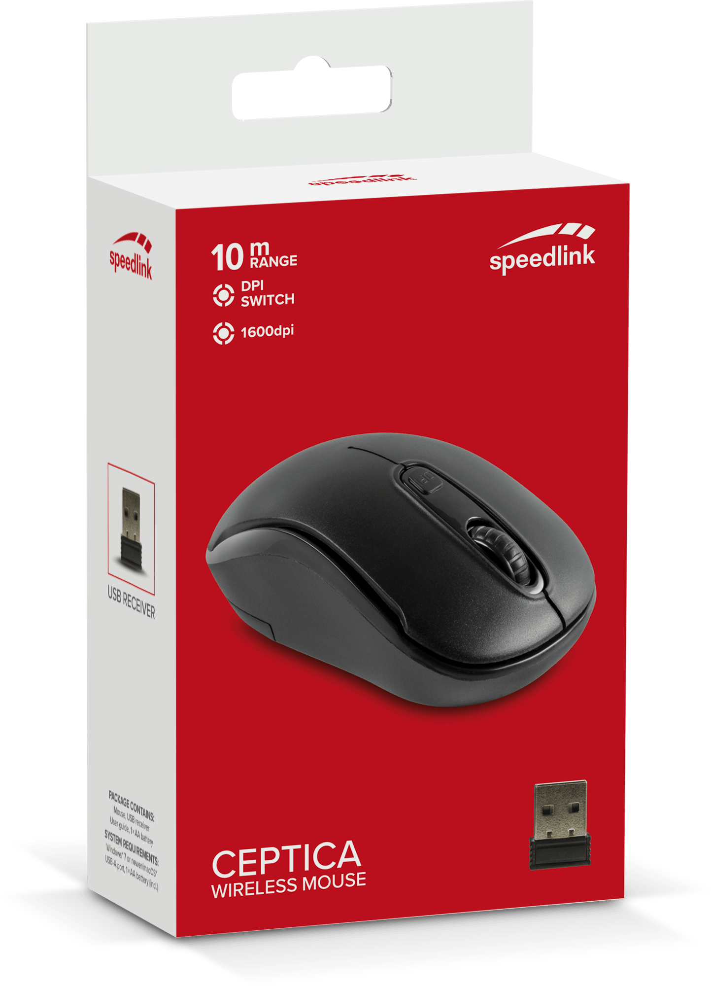 Speedlink - CEPTICA Mouse - Wireless, black_0