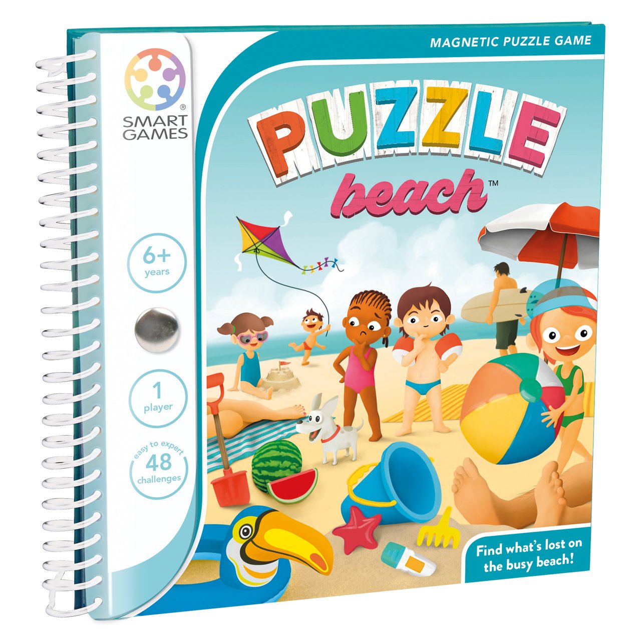 SmartGames - Magnetic Travel - Puzzle Beach (Nordic) (SG2327)_0