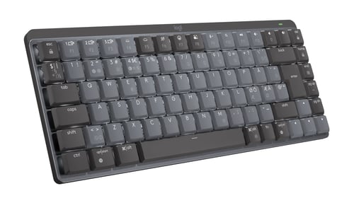 Logitech - MX Mini mekaniskt trådlöst tangentbord med belysning - Nordic |  Pluus.se