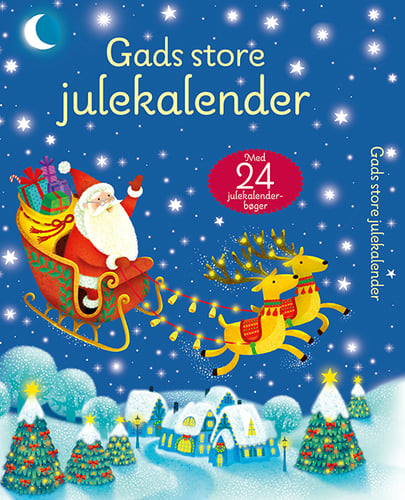 Gads store julekalender (BLÅ) - picture