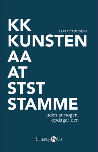 Kunsten at stamme - picture