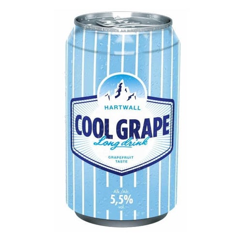 Hartwall Cool Grape Longdrink 5,5% 24X0,33l_0