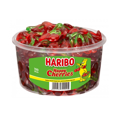 Haribo Happy Cherries 1,2kg 150st_0