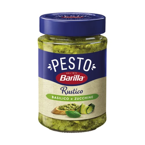 Barilla Pesto Rustico Zucchini Basilikum 200g - picture