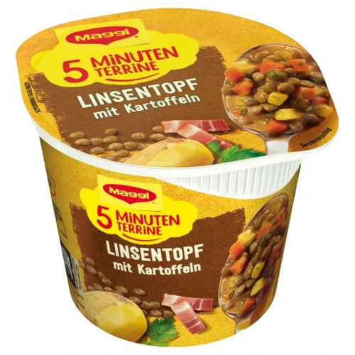 Maggi 5 Minuten Terrine Lentil Stew with Potatoes 49g - picture