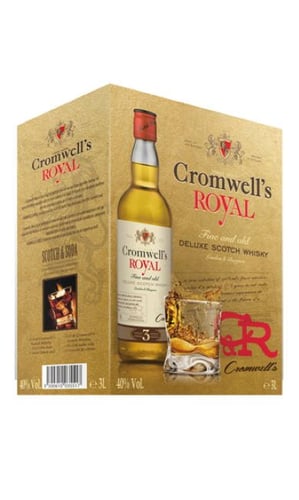 Cromwells Royal Whisky 40% 3l - picture