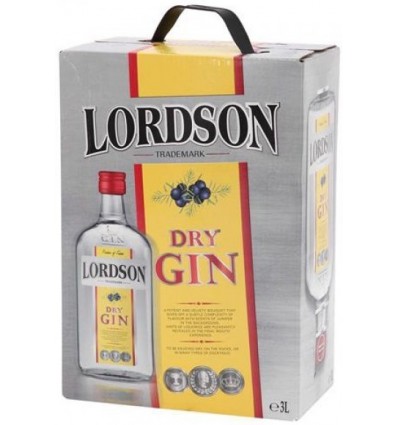 Lordson Dry Gin 37.5% 3l - picture