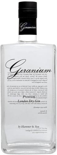 Geranium London Dry Gin 44% 0,7l - picture