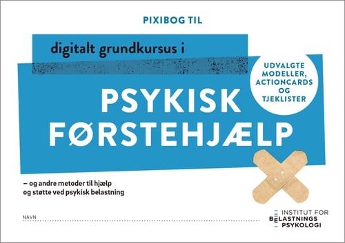 Pixibog til Digitalt Grundkursus i Psykisk Førstehjælp - picture