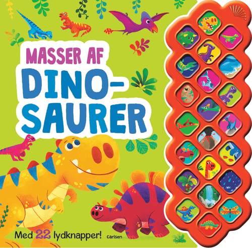 Masser af dinosaurer - med 22 lydknapper_0