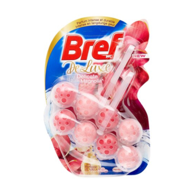 Bref de Luxe toilet block delicate magnolia 2 x 50 gr_0