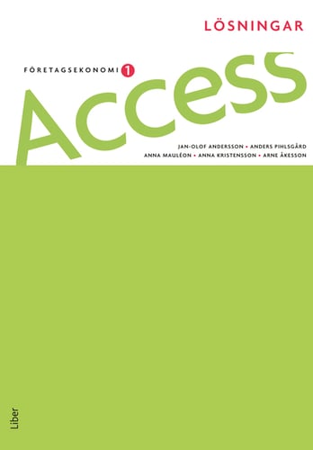Access 1, Lösningar - picture