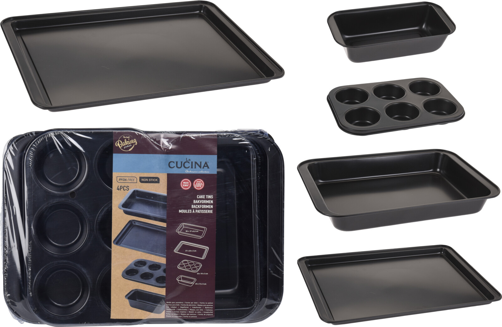 4-piece baking tray set_0