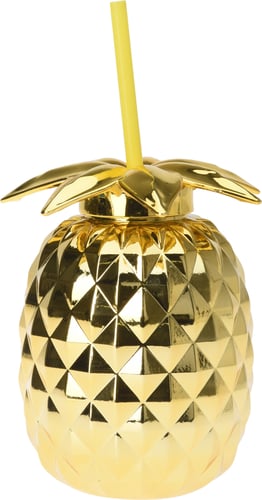 <div>Dryckesbehållare Pineapple "Gold" 75 ml</div>._0