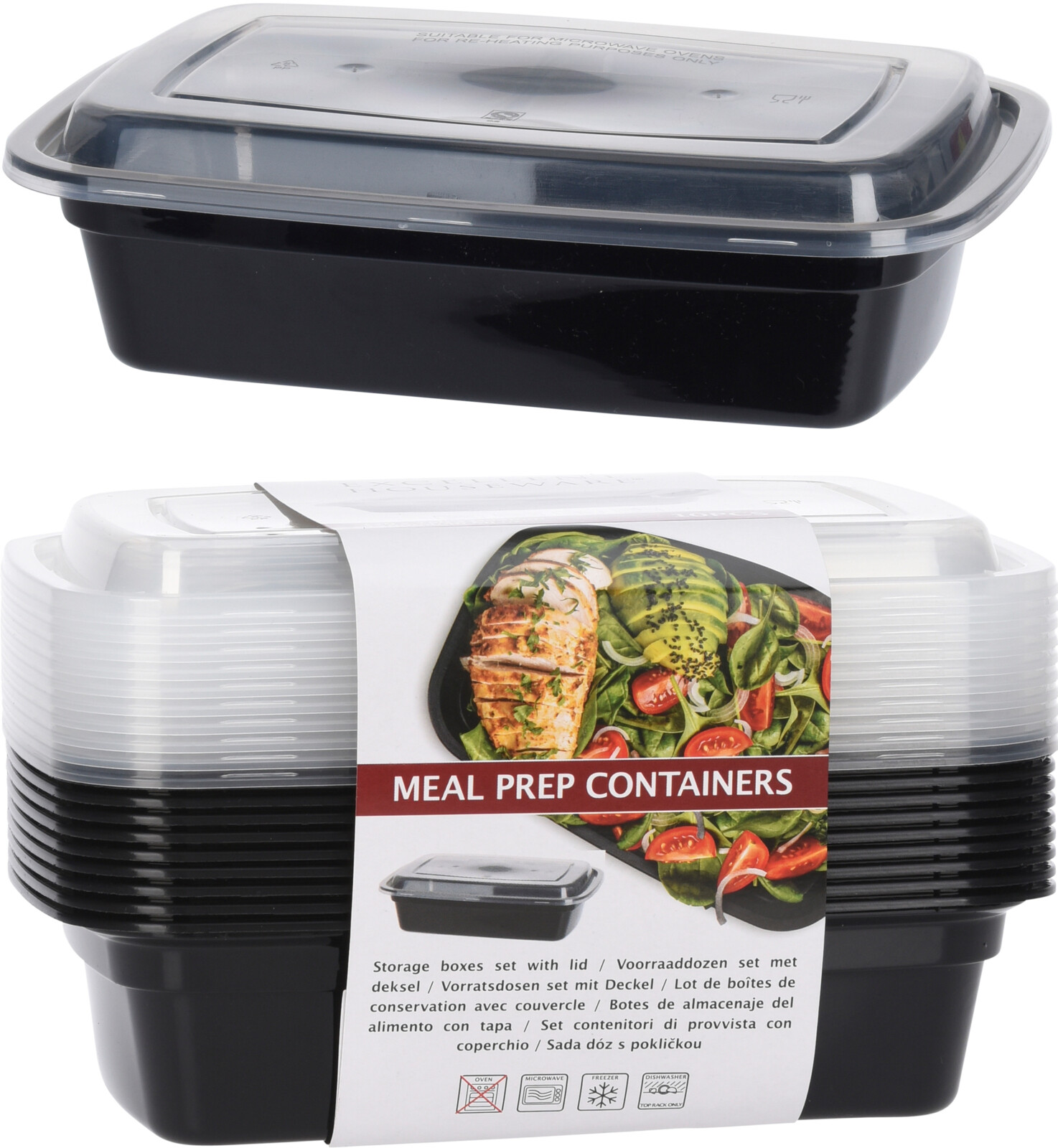 Food storage boxes 10 pcs_0