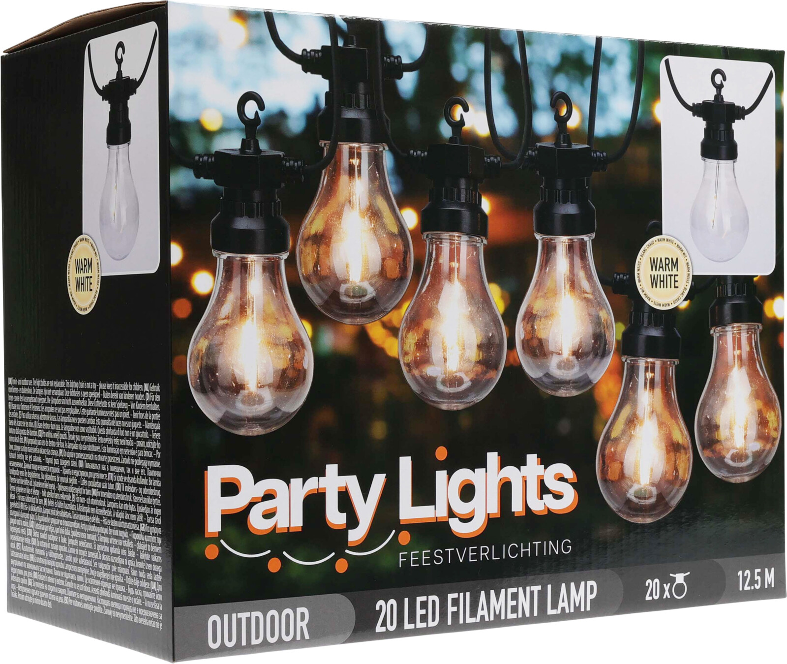 LED light chain with 20 bulbs 12.5 m_1