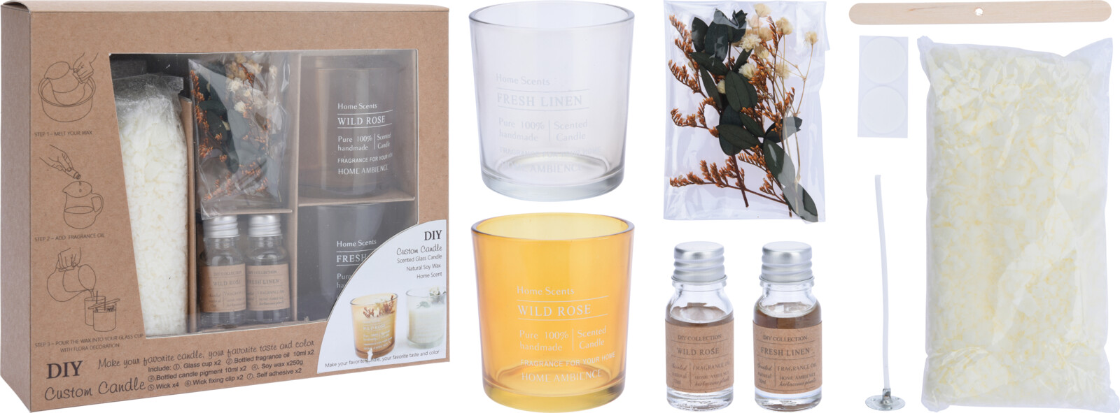 DIY starlight set 2 glasses 70x75 mm_1