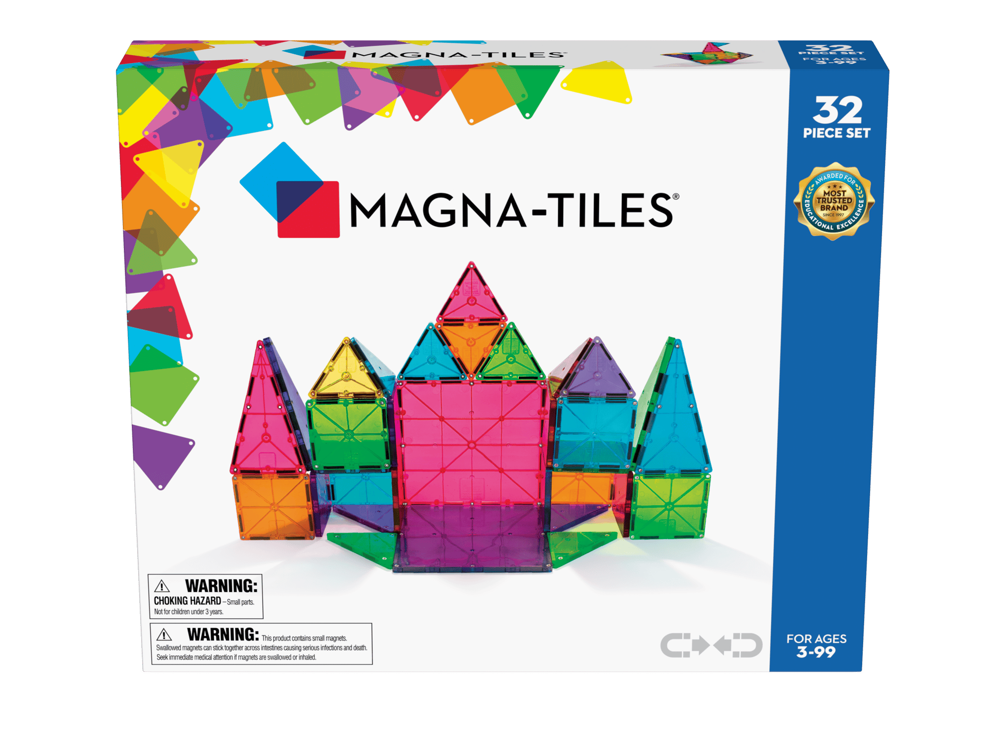 MAGNA-TILES - Classic 32 Piece Set (90208)_0