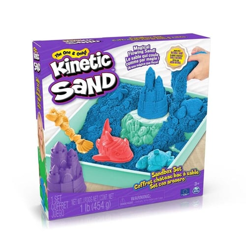 Kinetic Sand - Sandbox Set - Blue (6067478) - picture