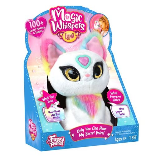 My Fuzzy Friends - Magic Whispers Kitty - Hvid_0