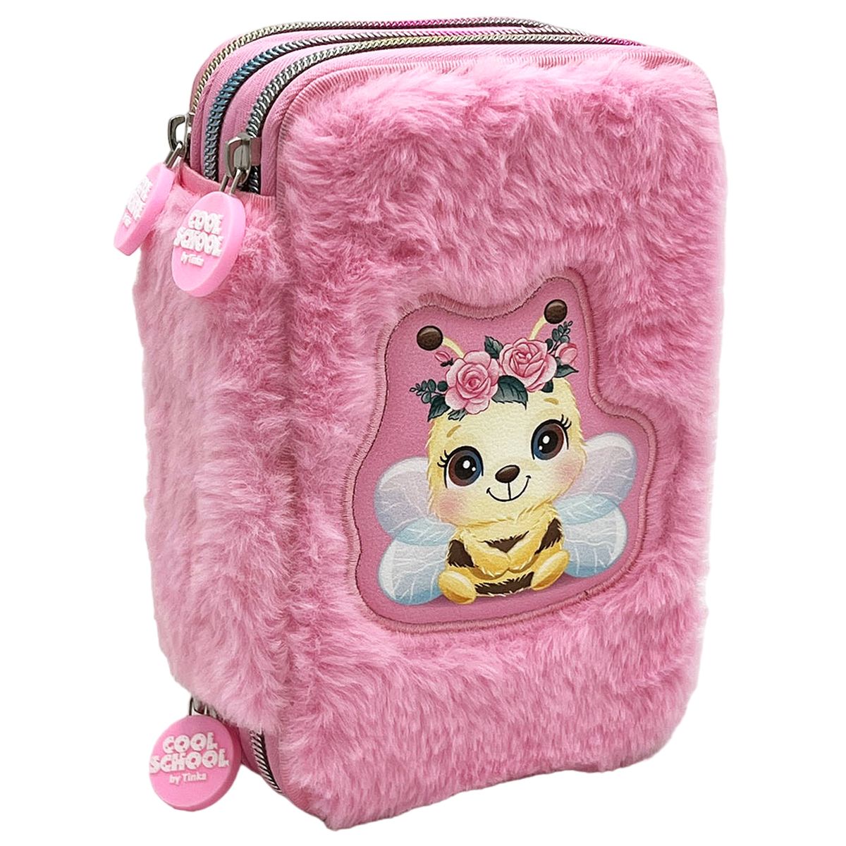 Tinka - Triple Pencilcase - Bee Rosa (8-804205)_0