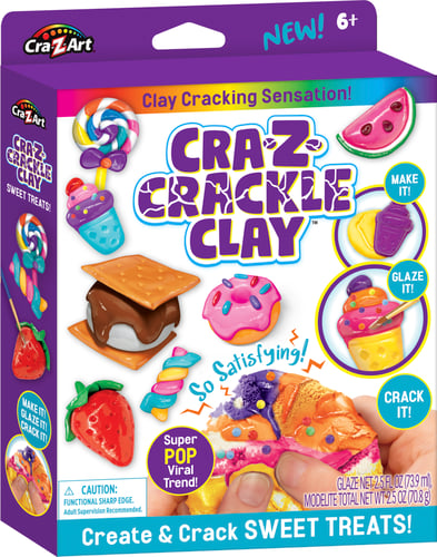 CRAZART - Crackle Clay - Søde Sager - picture