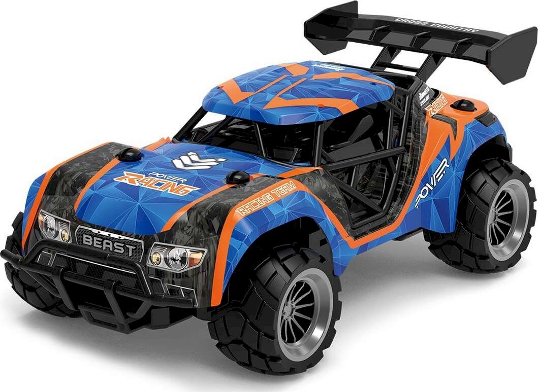 TEC-TOY - Speed Racing R/C 1:18 - Blue/Orange (471412)_0