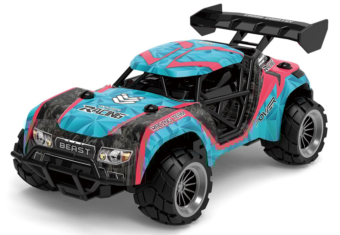 TEC-TOY - R/C 1:20 2,4GHz 3,7V Li-ion - Blue/pink (471411)_0