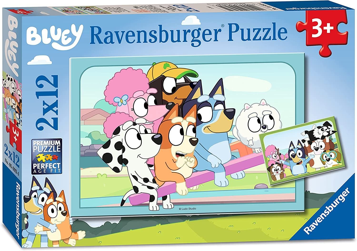 Ravensburger - Bluey 2x12p - (10105693)_0