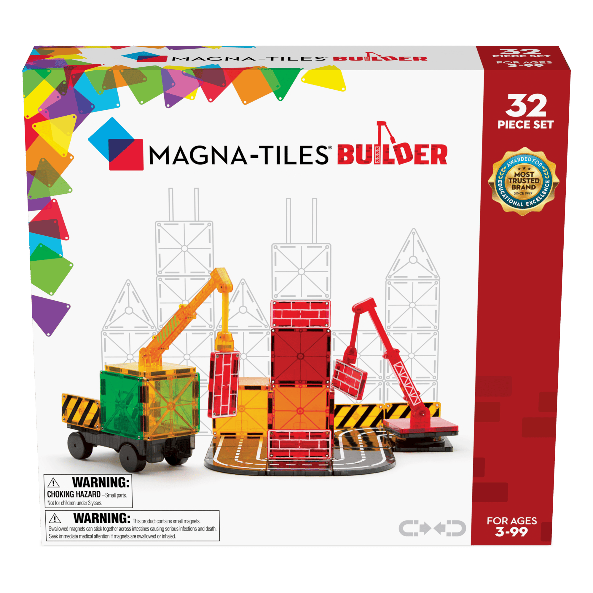 MAGNA-TILES - Builder 32 Piece Set (90226)_0