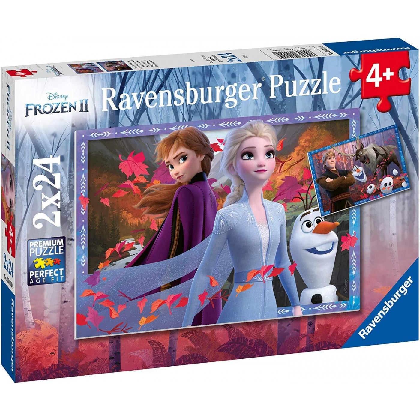 Ravensburger - Frozen 2 Frosty Adventures 2x24p - 05010_0